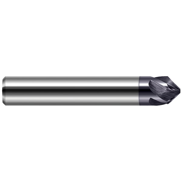 Chamfer Cutter - Flat End - Helical Flutes